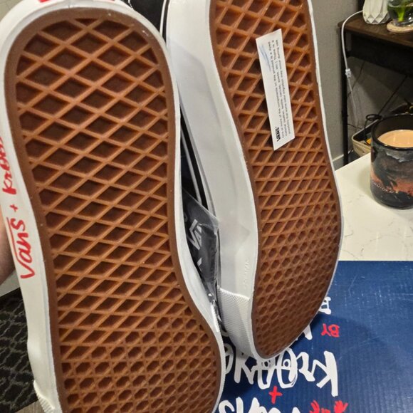 Vans Skate Sk8-Hi Krooked By Natas For Ray Barbee Black Shoe Sneaker Mens 12 US - Picture 9 of 14